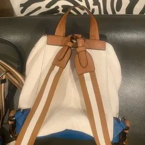 Coach | Bags | Coach Back Pack Orange Blue | Poshmark display picture 1